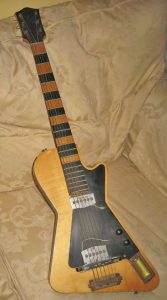 Home made electric guitar by Harry Ellis