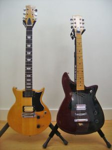 Two Grimshaw Guitars from the 1970s and 80s