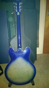 Back of Gibson Epiphone ES335 Dot. 2003